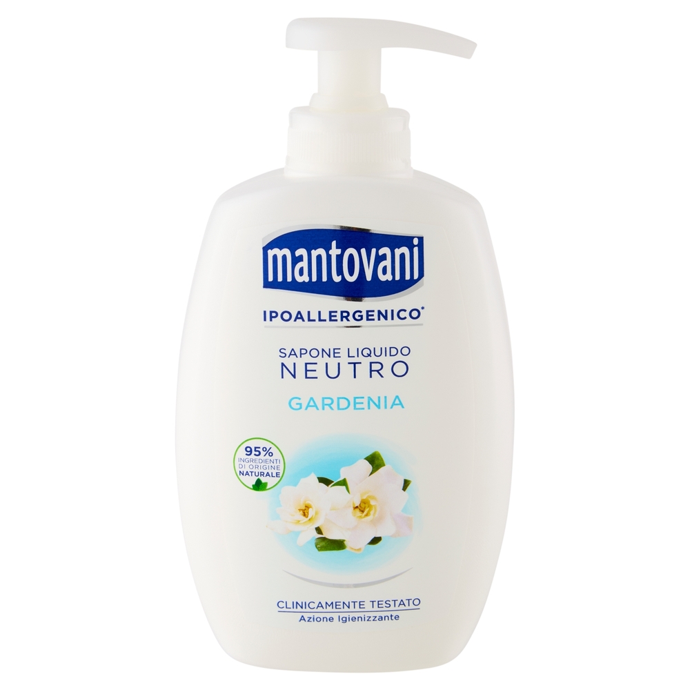 mantovani sapone Liquido Neutro Gardenia 300 ml